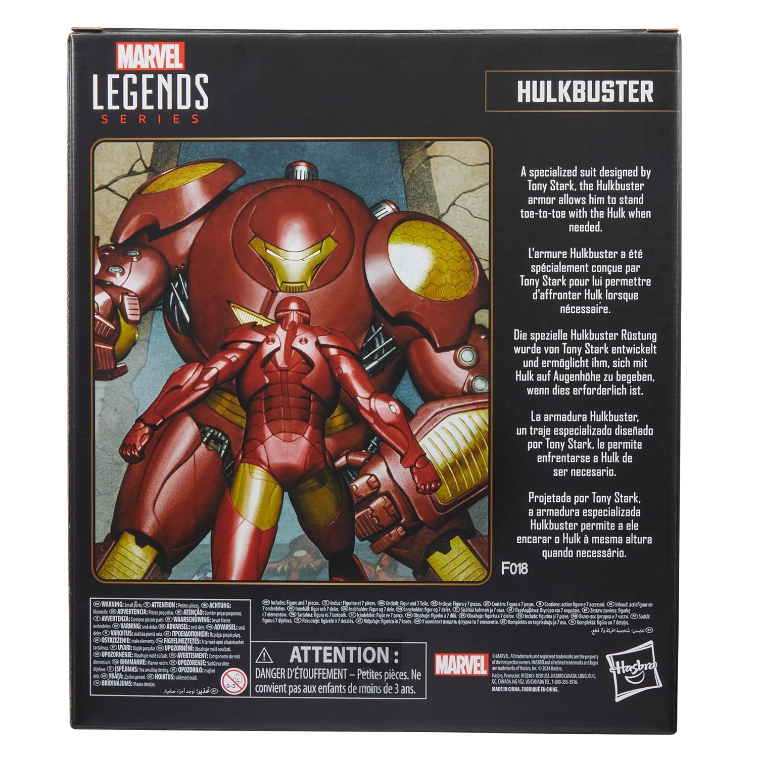 Marvel Legends Series Hulkbuster, Deluxe 85th Anniversary Comics Collectible 6-Inch Scale Action Figure