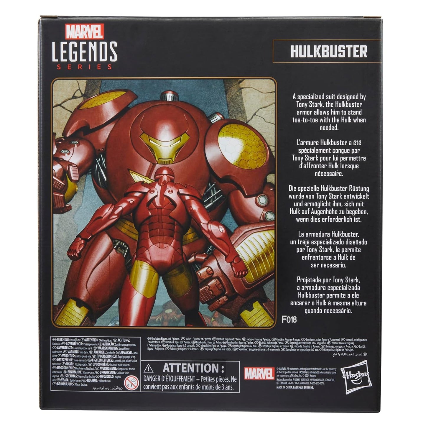 Marvel Legends Series Hulkbuster, Deluxe 85th Anniversary Comics Collectible 6-Inch Scale Action Figure