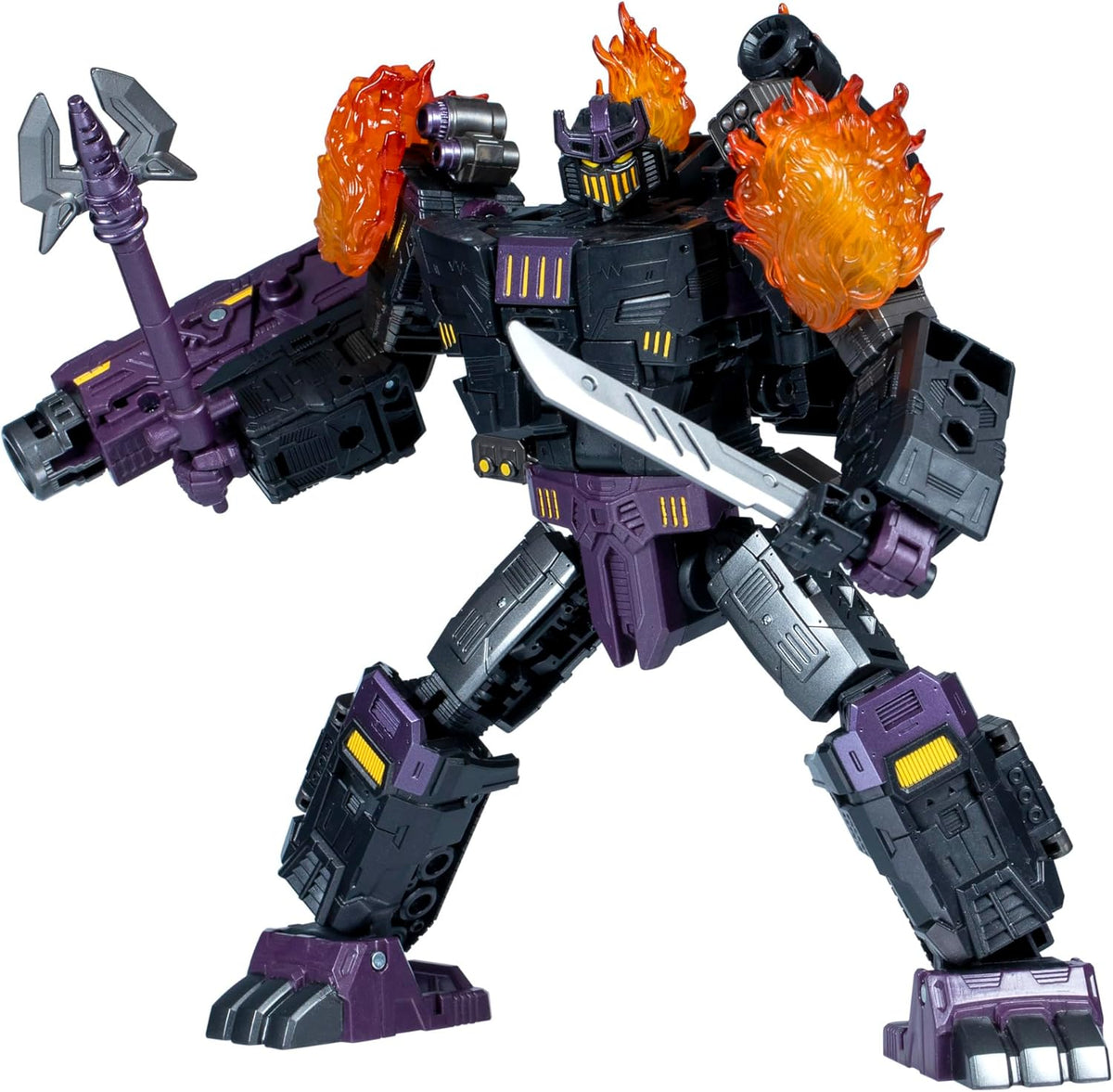 Transformers Age of The Primes Leader Class The Thirteen Megatronus The Fallen, 7.5-inch Converting Action Figure