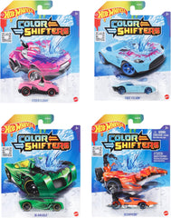 Hot Wheels Toy Car, 1:64 Scale Color Shifters Vehicle with Repeat Color Change (Styles May Vary)