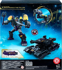 Transformers Age of The Primes Leader Class The Thirteen Megatronus The Fallen, 7.5-inch Converting Action Figure