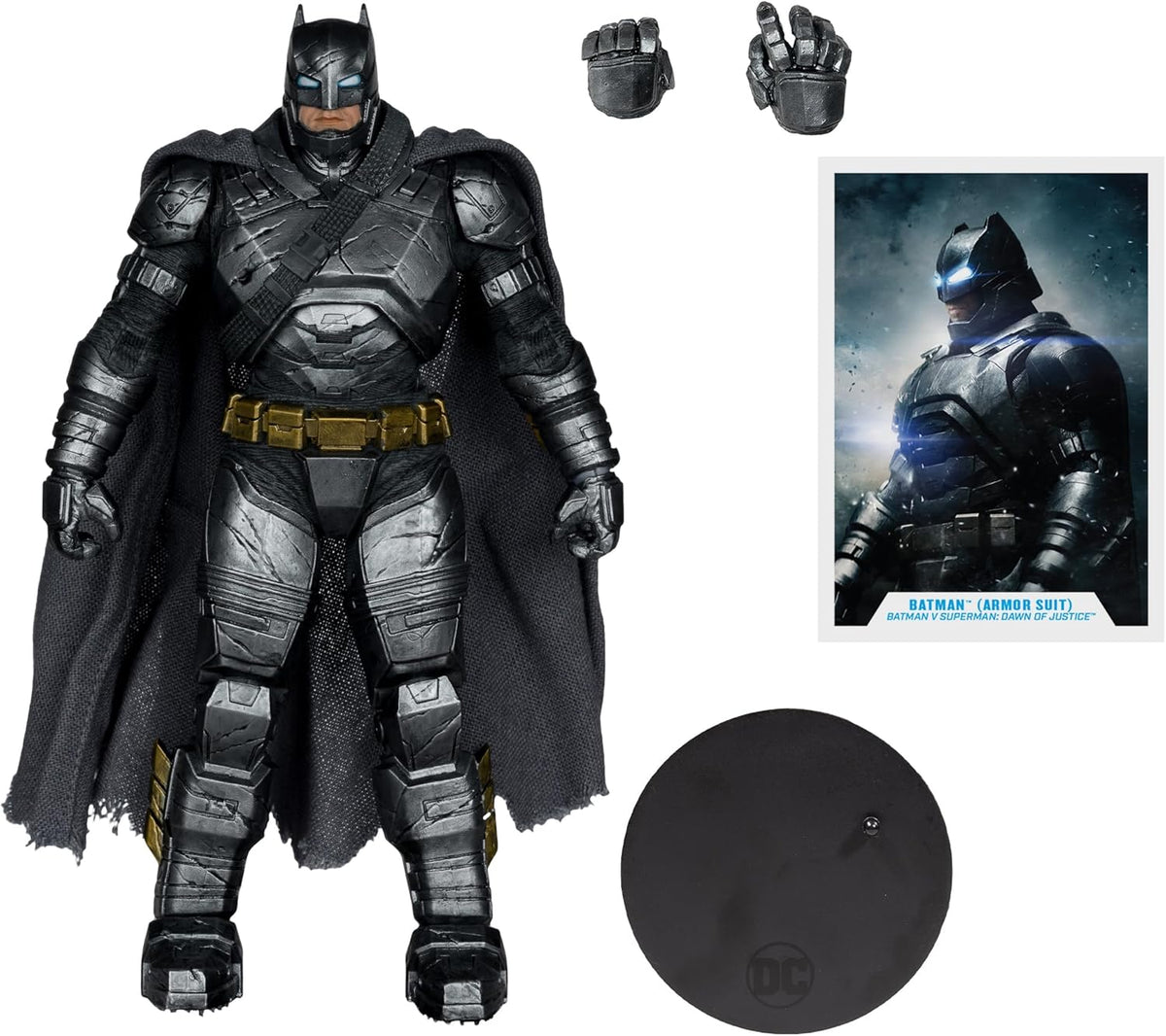 McFarlane Toys - DC Multiverse Batman Armored Suit Action Figure (Batman VS Superman: Dawn of Justice)