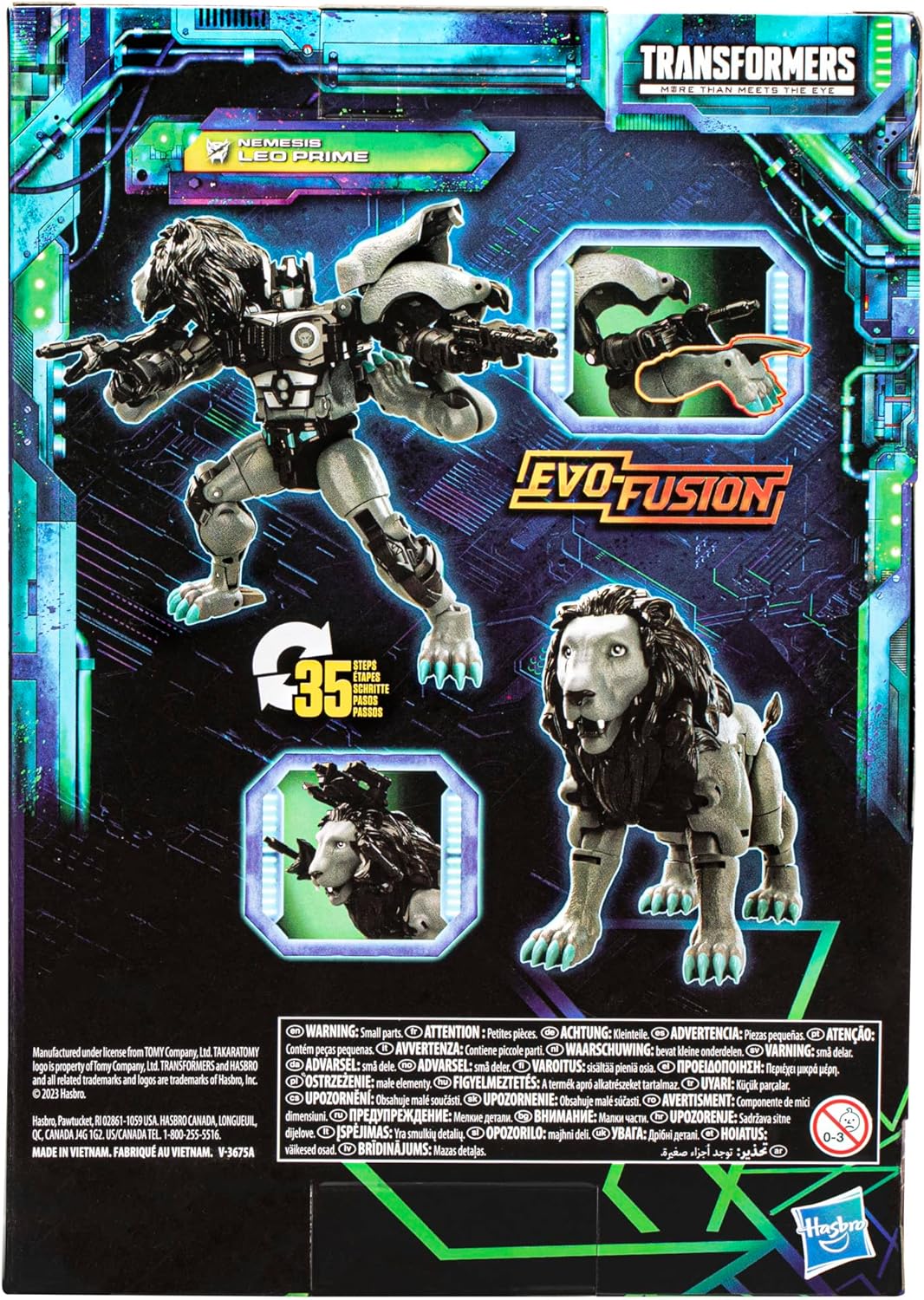 Transformers Toys Legacy Evolution Voyager Nemesis Leo Prime Toy, 7-inch, Action Figure for Boys and Girls Ages 8 and Up
