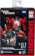 Transformers Toys Studio Series Deluxe War for Cybertron 07 Gamer Edition Sideswipe, 4.5-inch Converting Action Figure
