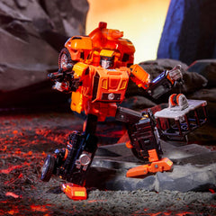 Transformers Legacy United Leader Class G1 Triple Changer Sandstorm, 7.5-inch Converting Action Figure, 8+ Years