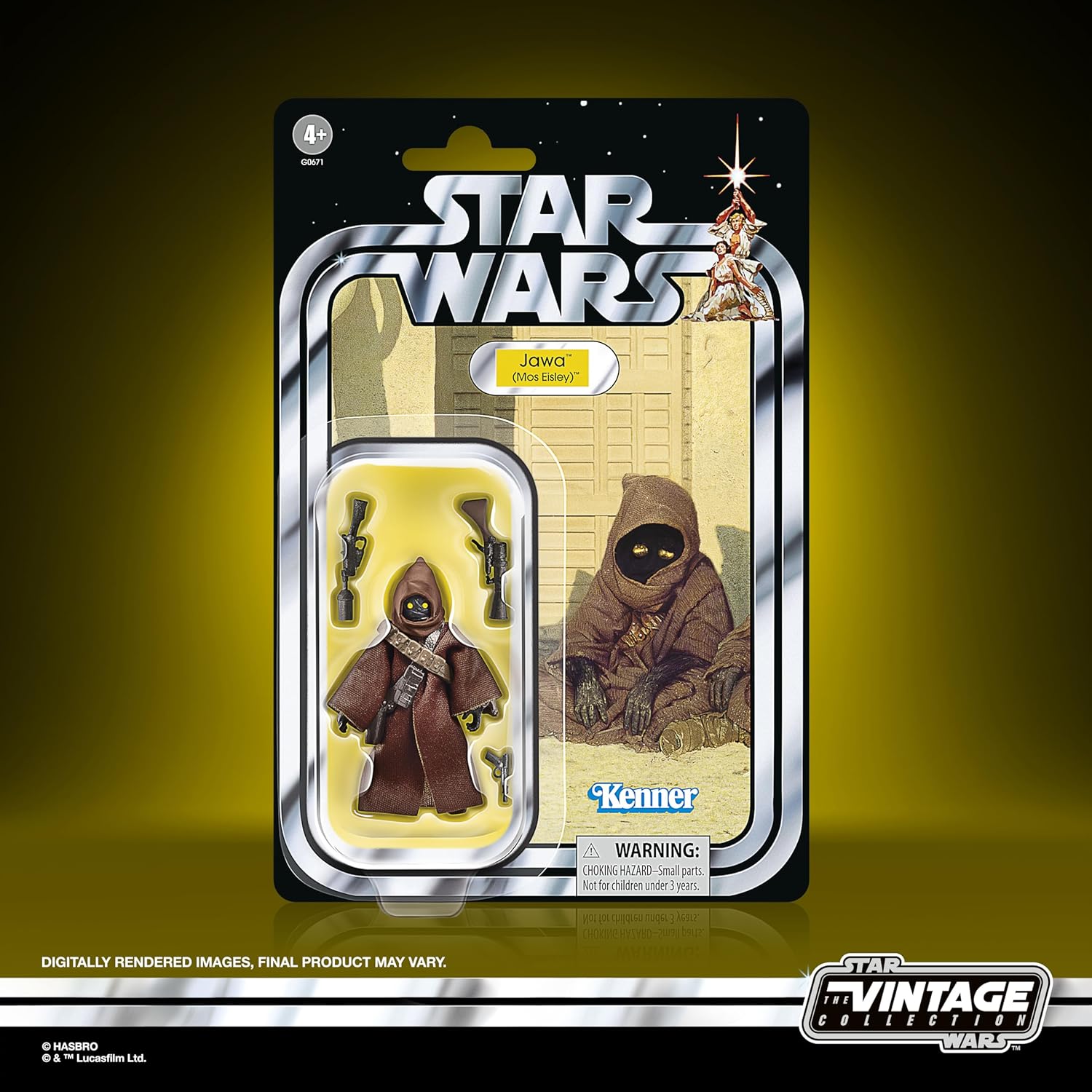 Star Wars The Vintage Collection Streets of Mos Eisley Playset with Jawa