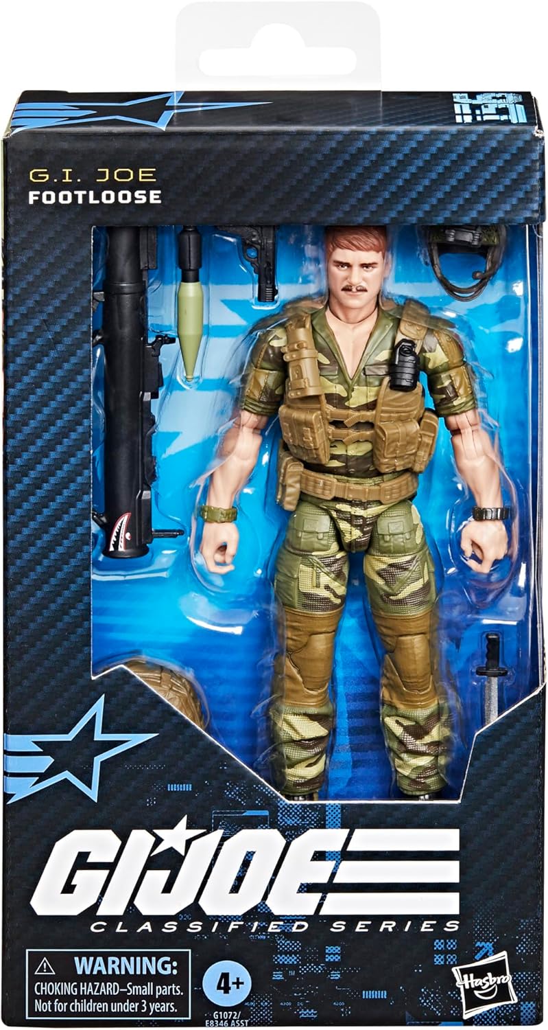 [Pre-Order] G.I. Joe Classified Series #156, Footloose Action Figure