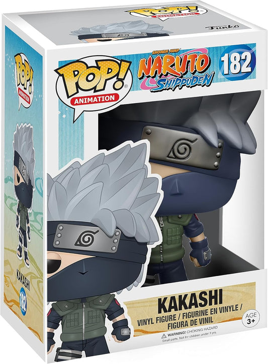 Funko POP Anime: Naruto Shippuden Kakashi Toy Figure, Gray