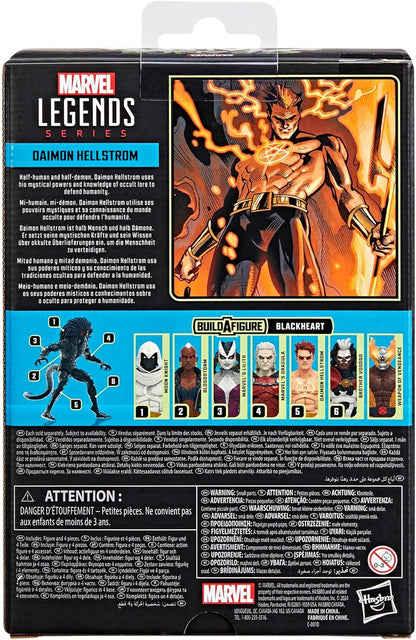 Marvel Legends Series Strange Tales Daimon Hellstrom, Comics Collectible 6-Inch Action Figure