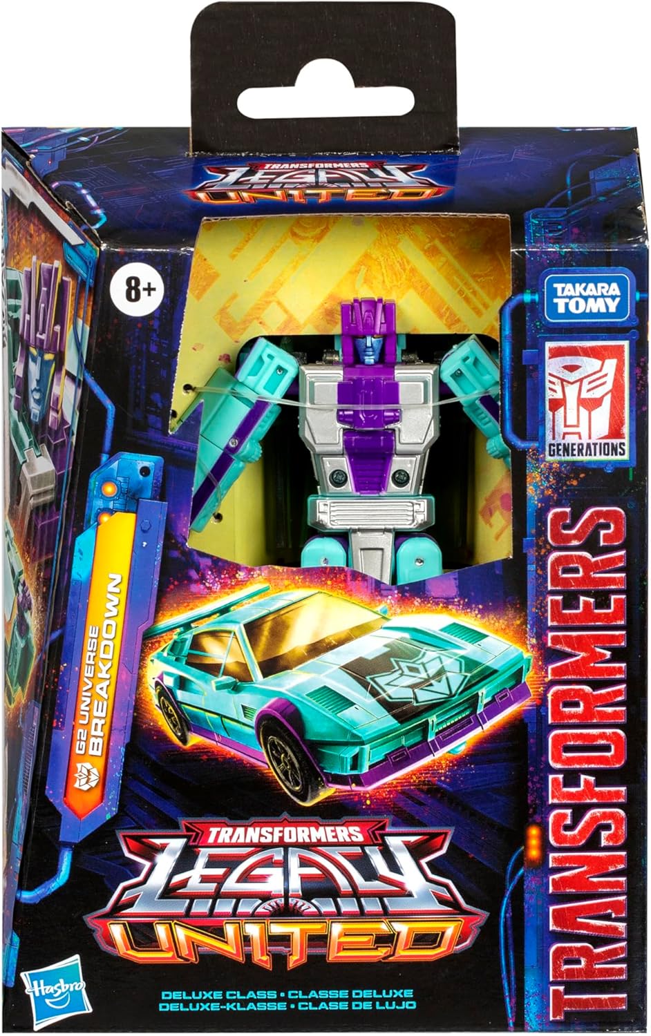 Transformers Legacy Deluxe Class G2 Universe Breakdown, 5.5-inch Converting Action Figure, 8+