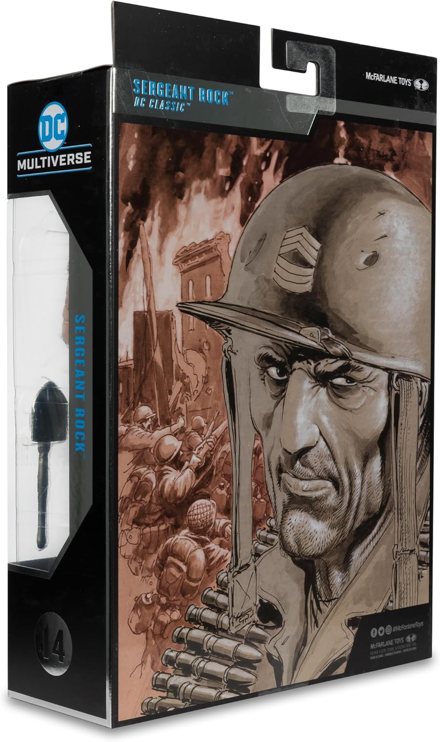 McFarlane Toys - DC Multiverse Sergeant Rock (DC Classic) Figure Collector Edition
