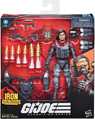 G.I. Joe Classified Series Iron Grenadier Metal-Head Deluxe Collectible Action Figure