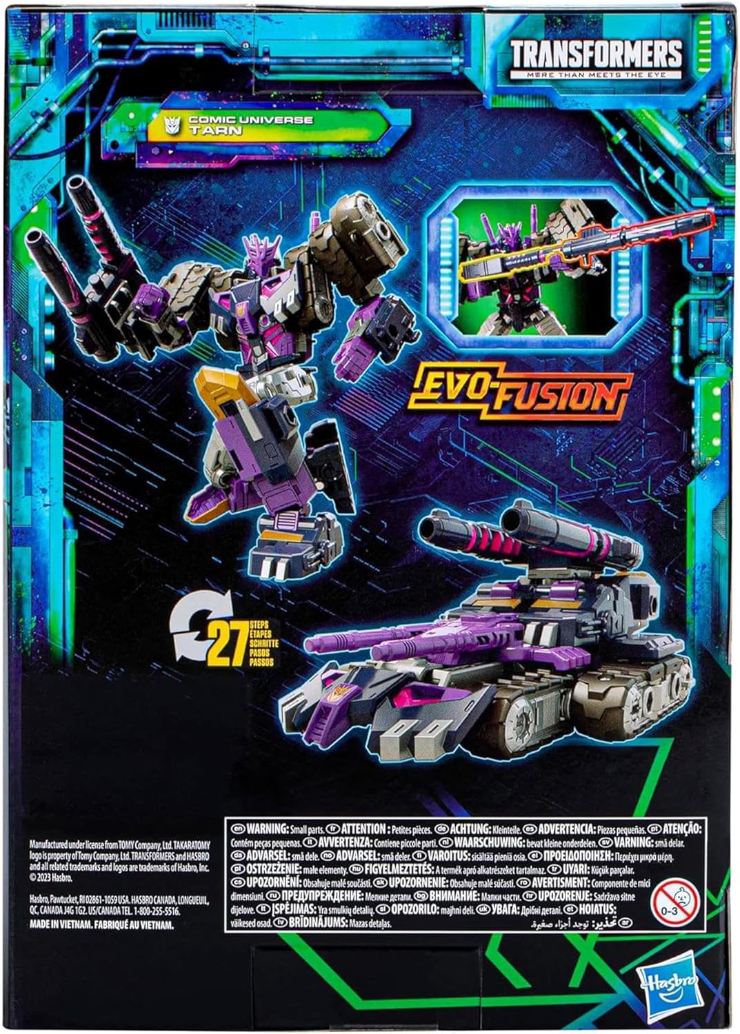 Transformers Toys Legacy Evolution Voyager Comic Universe Tarn Toy, 7-inch, Action Figure