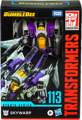 Transformers Toys Studio Series Voyager Bumblebee 113 Skywarp, 6.5-inch Converting Action Figure, 8+