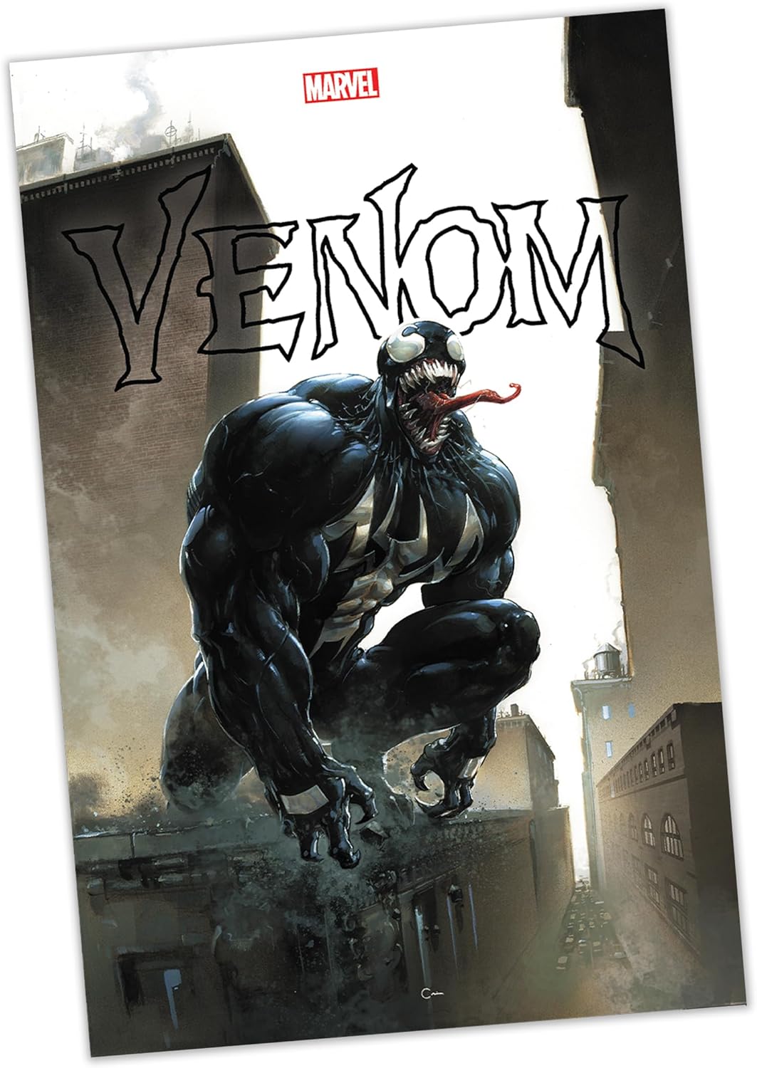 [Pre-Order] McFarlane Toys - Marvel Venom 1:6th Scale Collectible with Scene & Comic