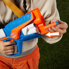Nerf N Series Agility Blaster, 12 N1 Darts Compatible Only N Series Blasters