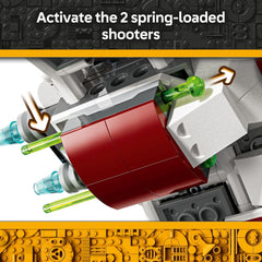 LEGO Star Wars: The Clone Wars Ahsoka's Jedi Interceptor Spaceship Building Toy