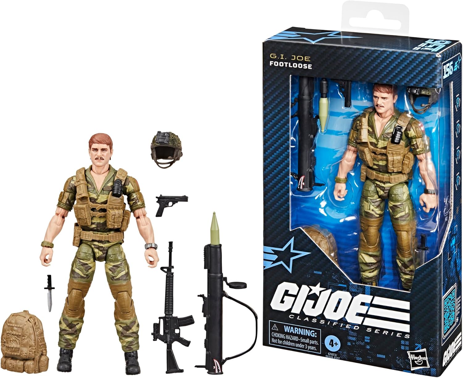 [Pre-Order] G.I. Joe Classified Series #156, Footloose Action Figure