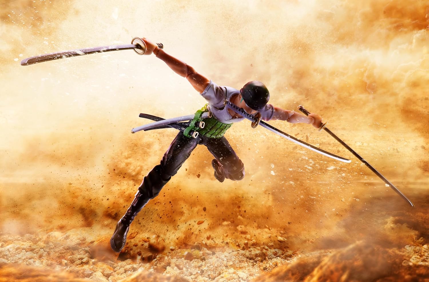[Pre-Order] TAMASHII NATIONS - One Piece Roronoa Zoro Romance Dawn S.H.Figuarts Action Figure