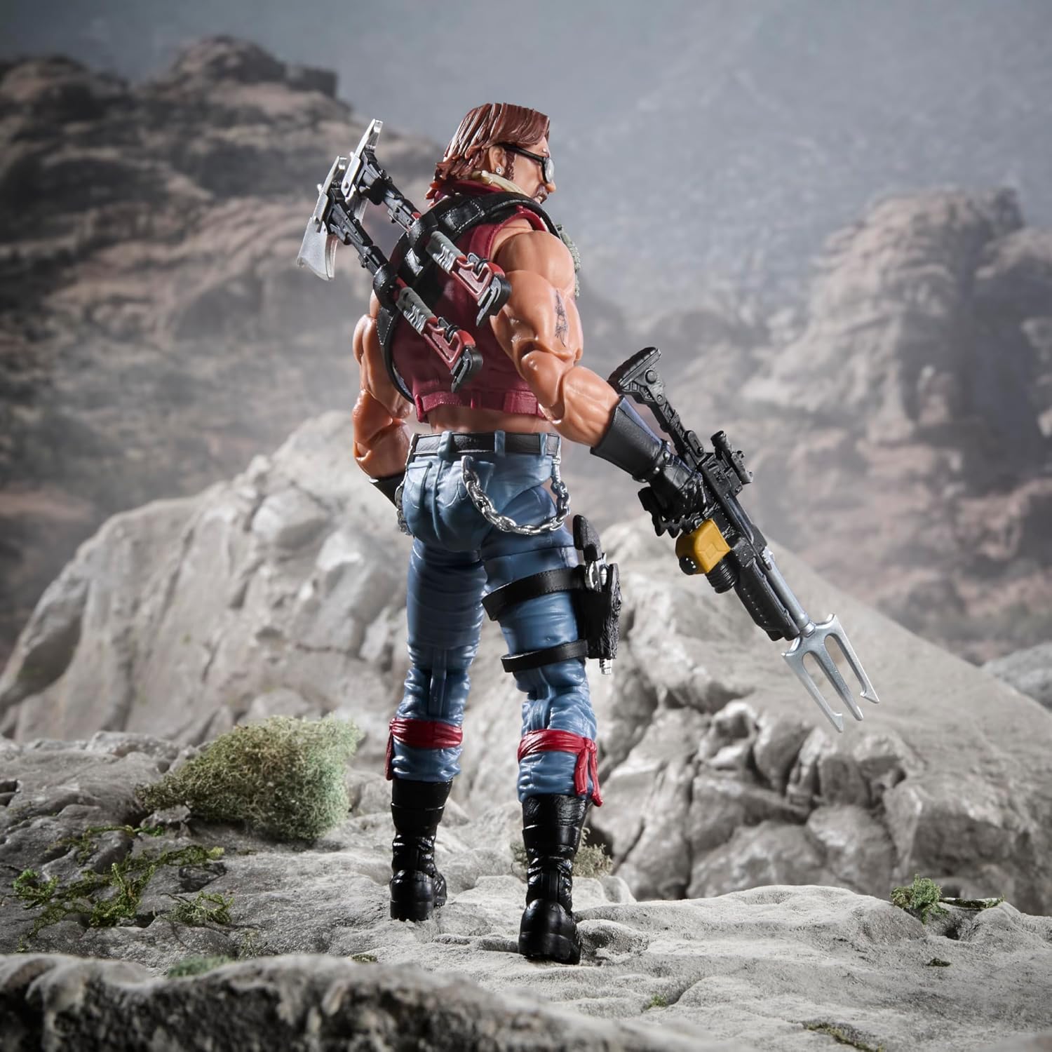 [Pre-Order] G.I. Joe Classified Series Dreadnok Monkeywrench, Collectible 6 Inch Action Figure with 10 Accessories