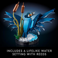 LEGO Icons Kingfisher Bird Building Set (10331) – Creative Model Kit for Adults, Relaxing DIY Display Décor, Perfect Gift for Bird and Nature Lovers