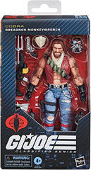 [Pre-Order] G.I. Joe Classified Series Dreadnok Monkeywrench, Collectible 6 Inch Action Figure with 10 Accessories