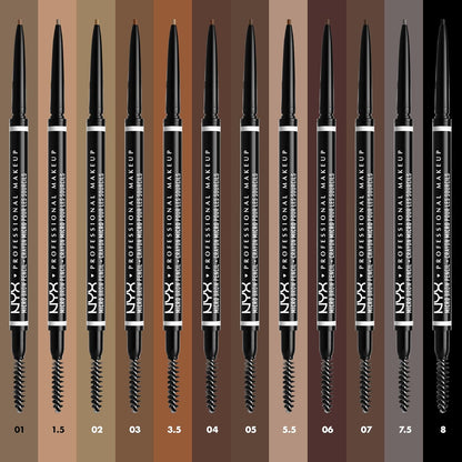 NYX PROFESSIONAL MAKEUP Micro Brow Pencil, Precise Eyebrow Pencil