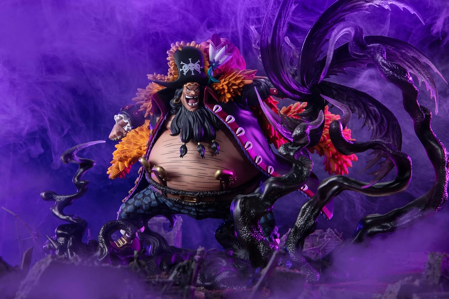 TAMASHII NATIONS - One Piece - [Extra Battle] Marshall D. Teach -Kurouzu-, Bandai Spirits FiguartsZERO Collectible Figure
