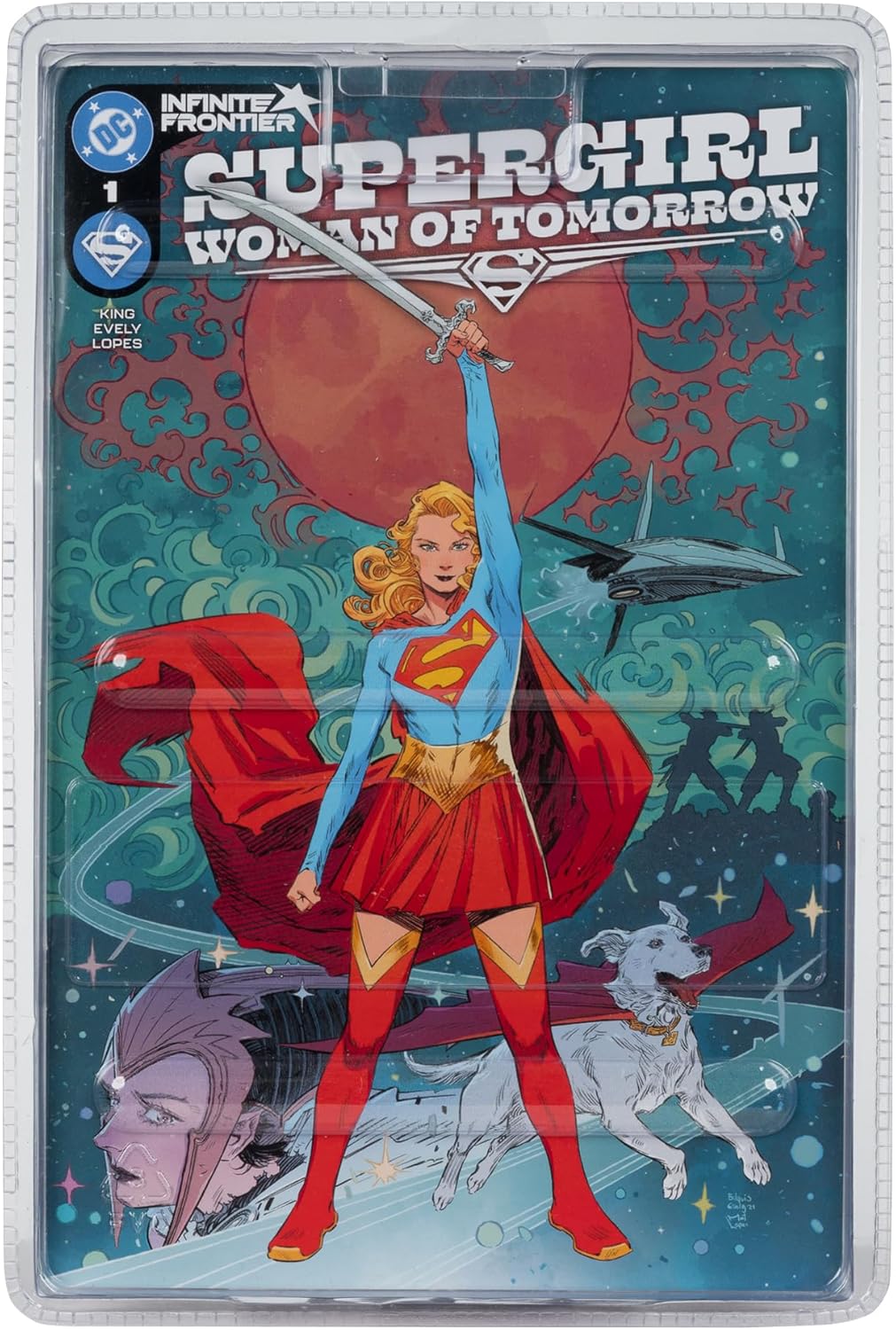 McFarlane Toys - DC Direct Page Punchers Supergirl (Supergirl: Woman of Tomorrow) 7in Figure with Comic