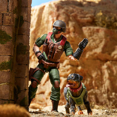 G.I. Joe Classified Series Mutt & Junkyard, Collectible 6-Inch Action Figure & Pet with 16 Accessories