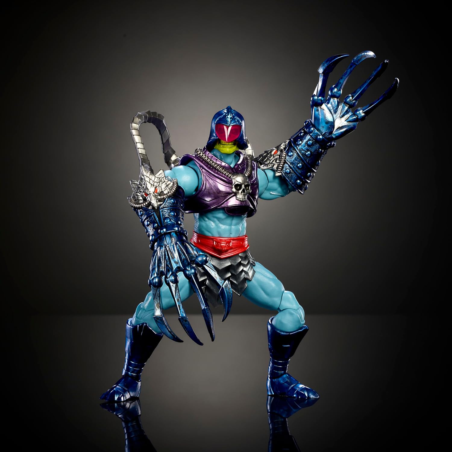 Masters of the Universe Masterverse New Eternia Terror Claws, Skeletor Action Figure & Accessories Set