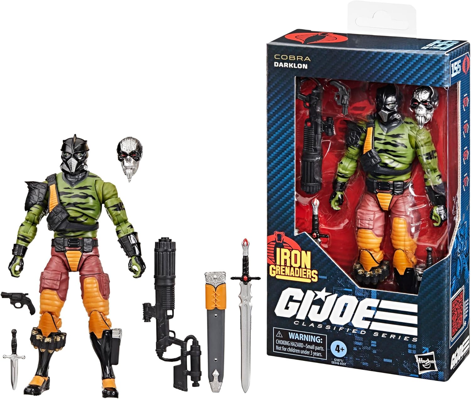 [Pre-Order] G.I. Joe Classified Series #155, Darklon Action Figure