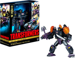 Transformers Age of The Primes Leader Class The Thirteen Megatronus The Fallen, 7.5-inch Converting Action Figure