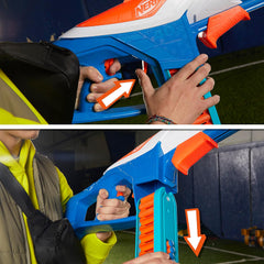 Nerf N Series Infinite Dart Blaster, 80 Nerf N1 Darts Compatible Only with Nerf N Series Blasters, 40 Dart Fast Load Battle Belt
