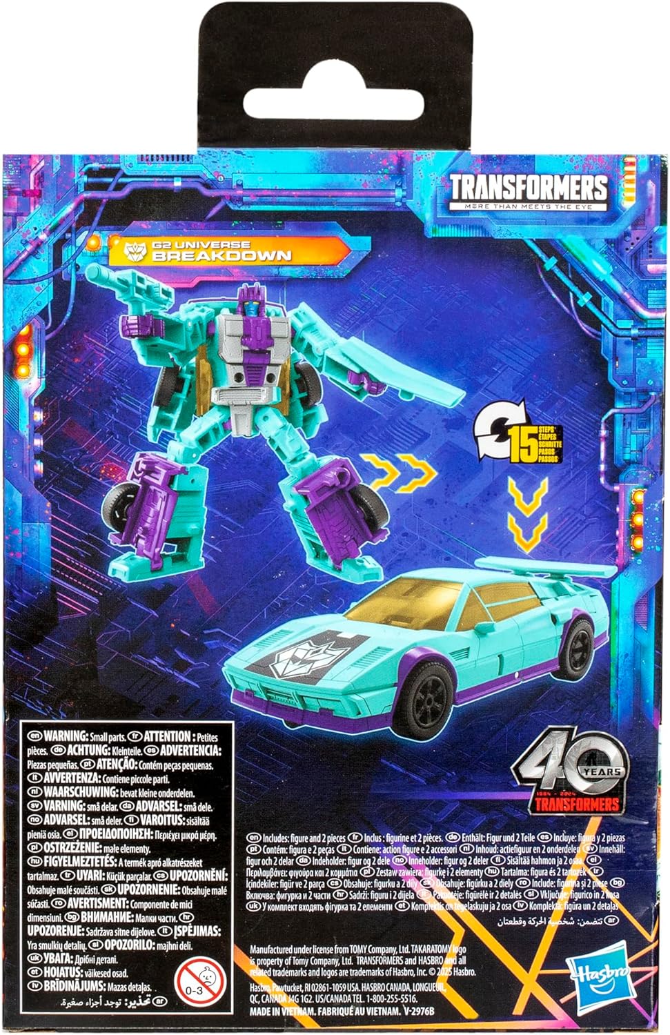 Transformers Legacy Deluxe Class G2 Universe Breakdown, 5.5-inch Converting Action Figure, 8+