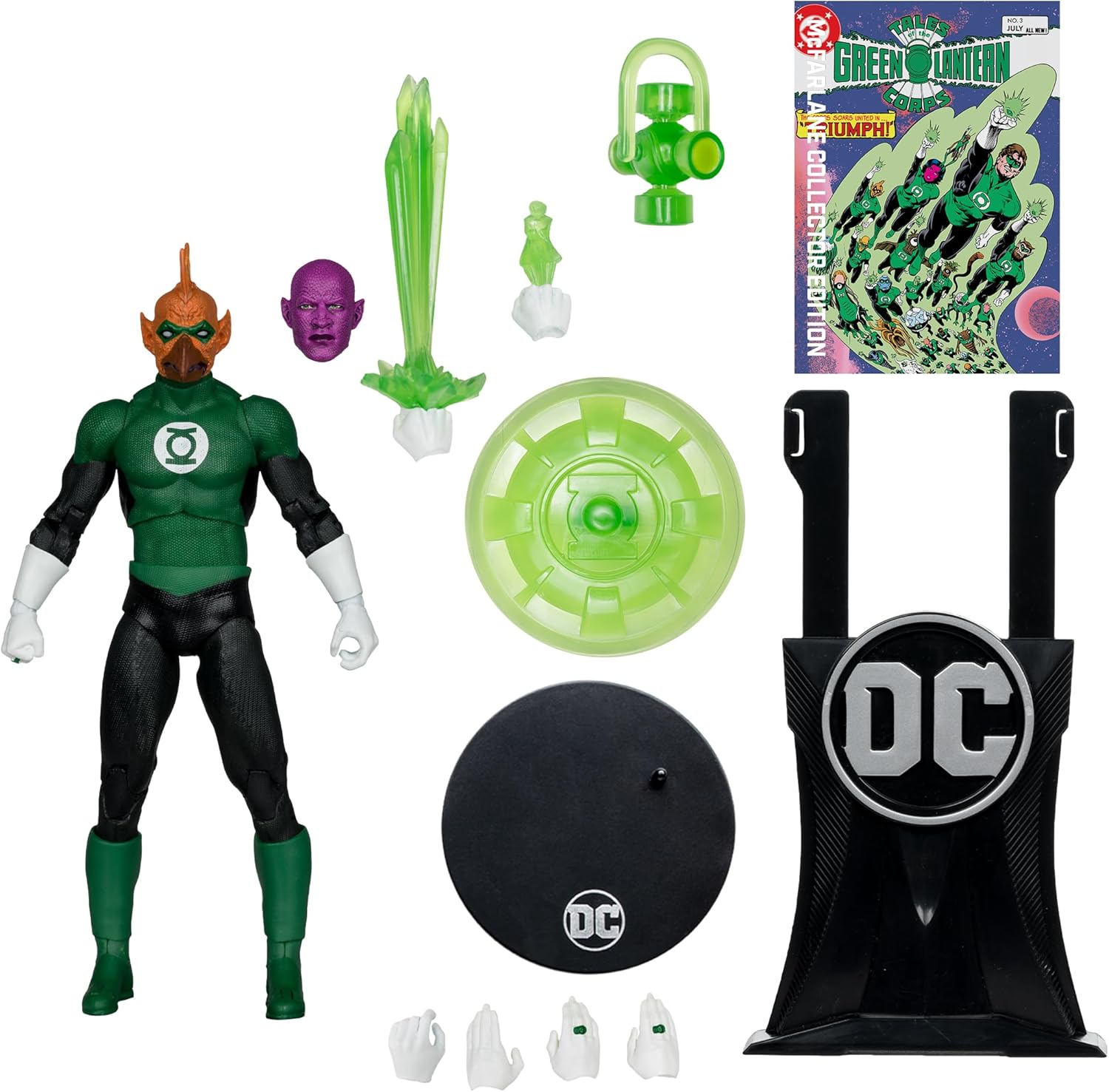 McFarlane Toys - DC Multiverse Green Lantern (Green Lantern Corps) Action Figure