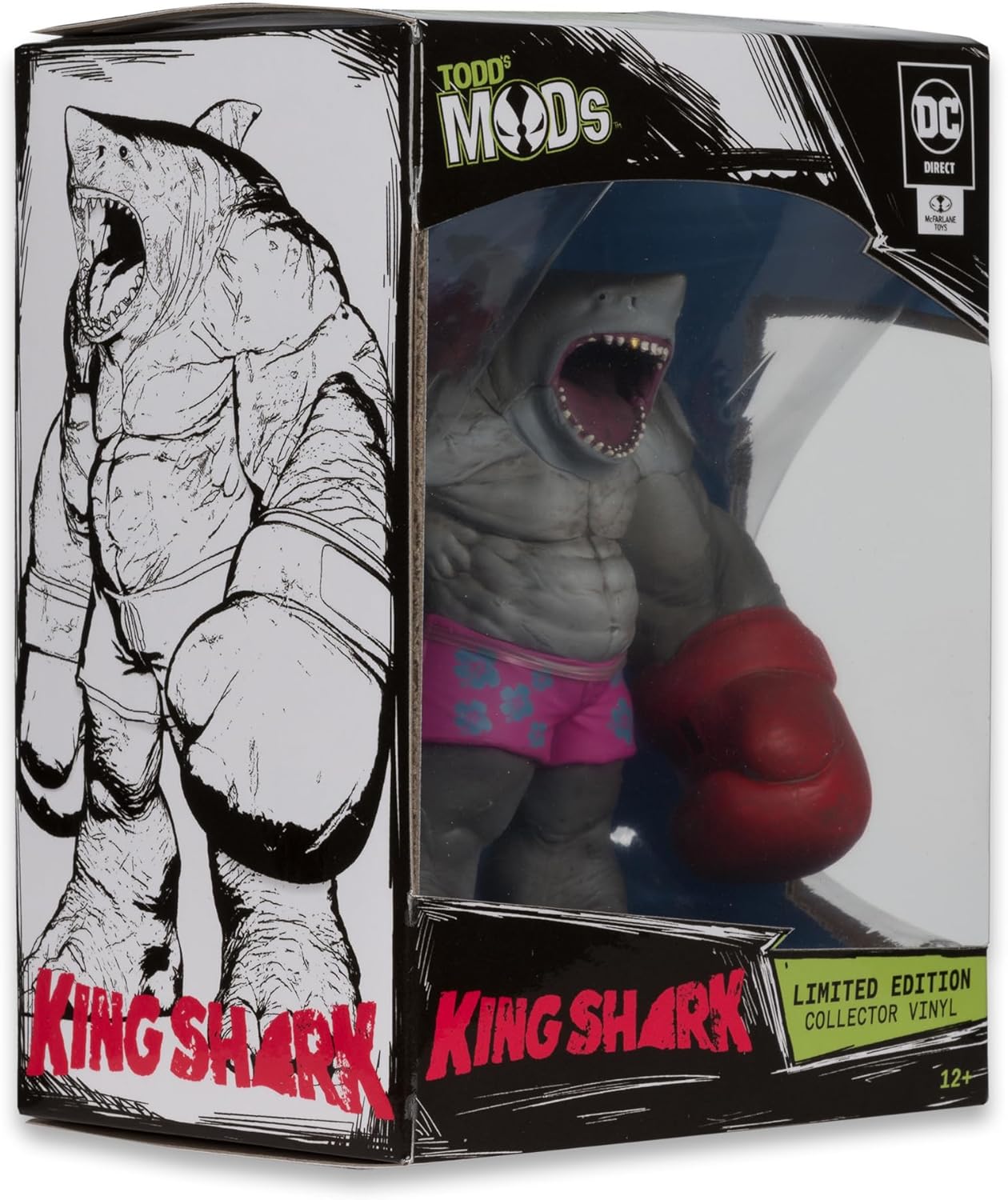 McFarlane Toys - DC Direct King Shark  Limited Edition (Todd's Mods) 4.5in Scale Posed Figure