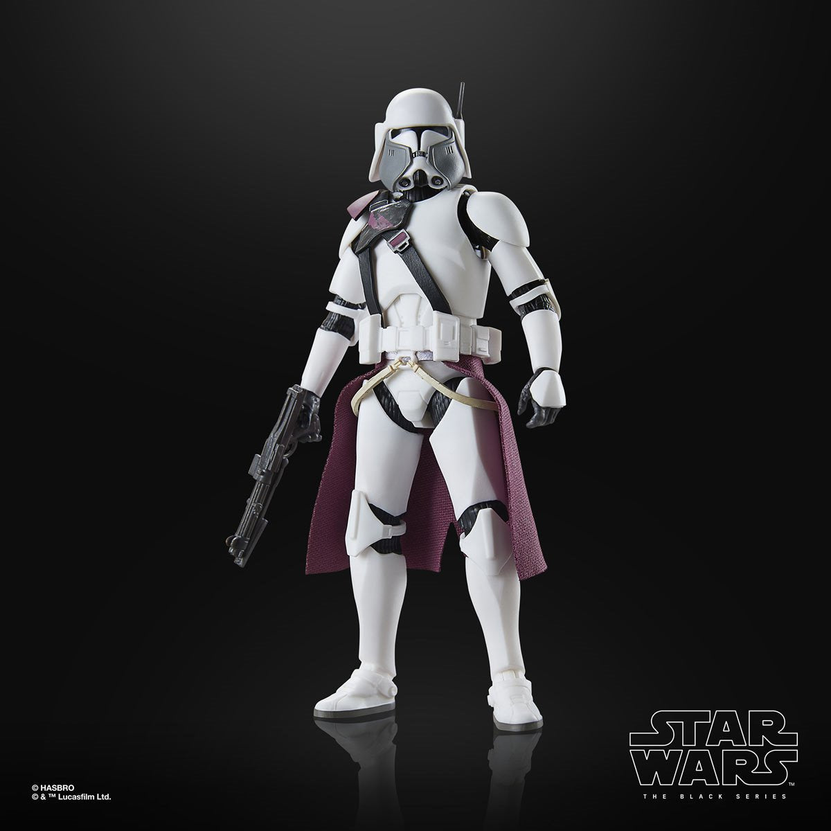 Star Wars The Black Series Clone Commander Bacara Acton Figure