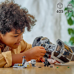 LEGO Star Wars TIE Bomber Model Building Kit Starfighter with Gonk Droid Figure, Darth Vader Minifigure and Lightsaber