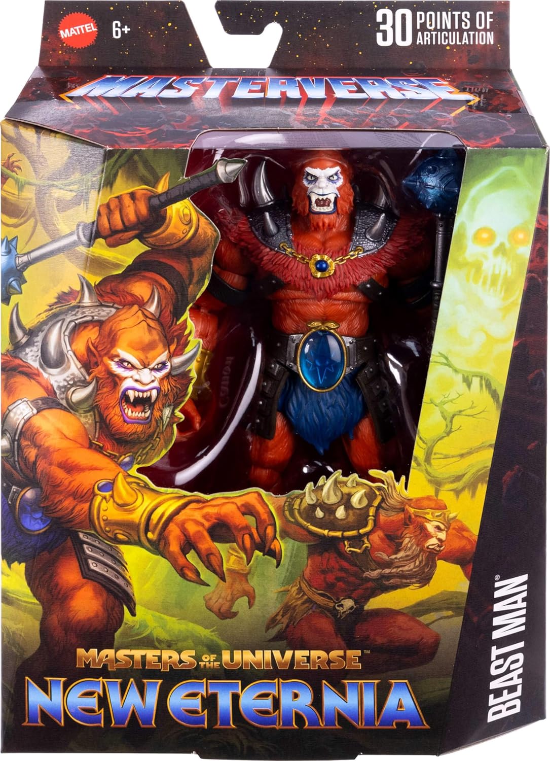 [Pre-Order] Masters of the Universe Masterverse New Eternia, Beast Man Action Figure & Accessories Set