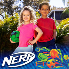 NERF Foam Mini Soccer Ball -  Indoor & Outdoor Ball