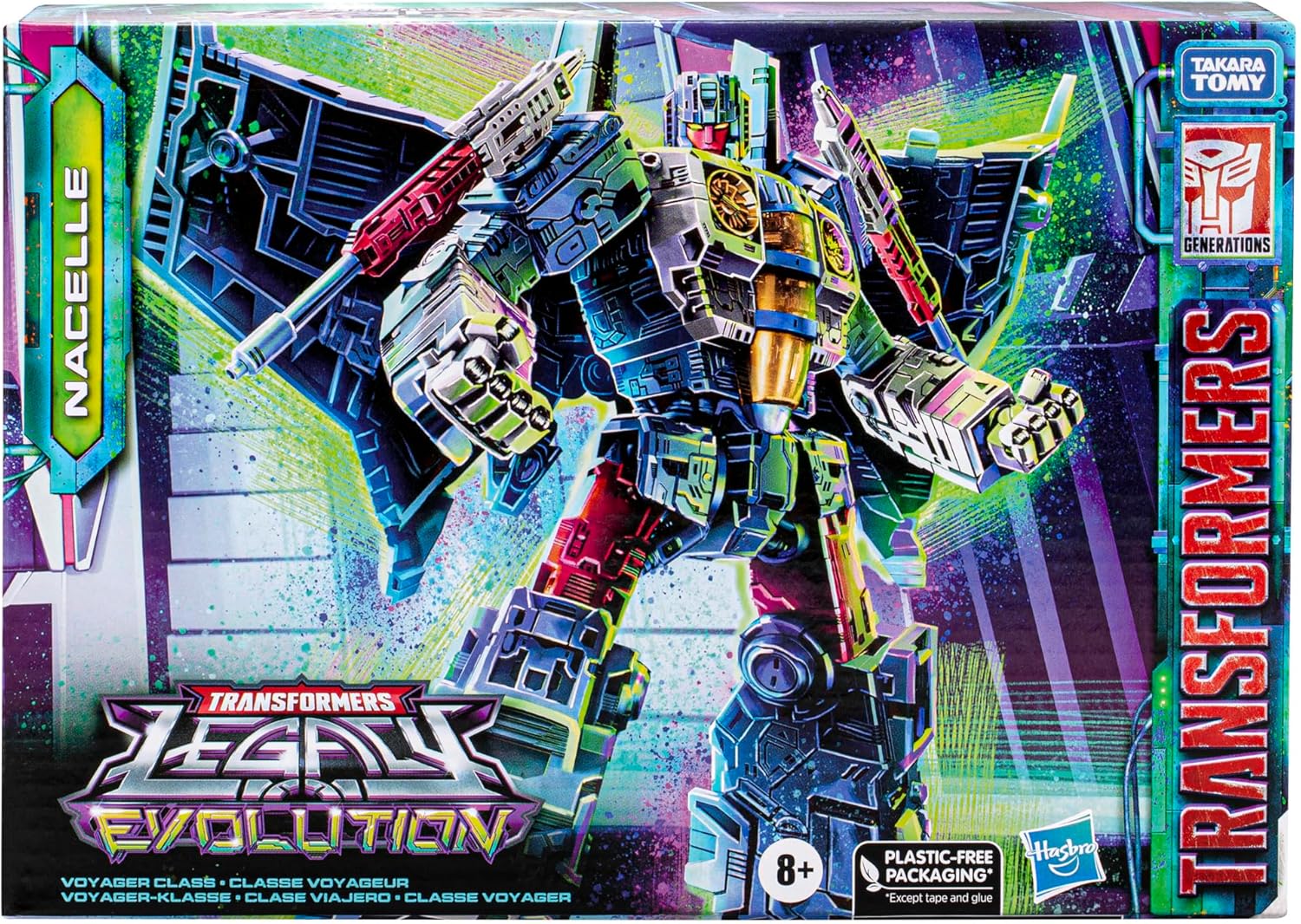 Transformers Toys Legacy Evolution Voyager Class Nacelle Action Figure