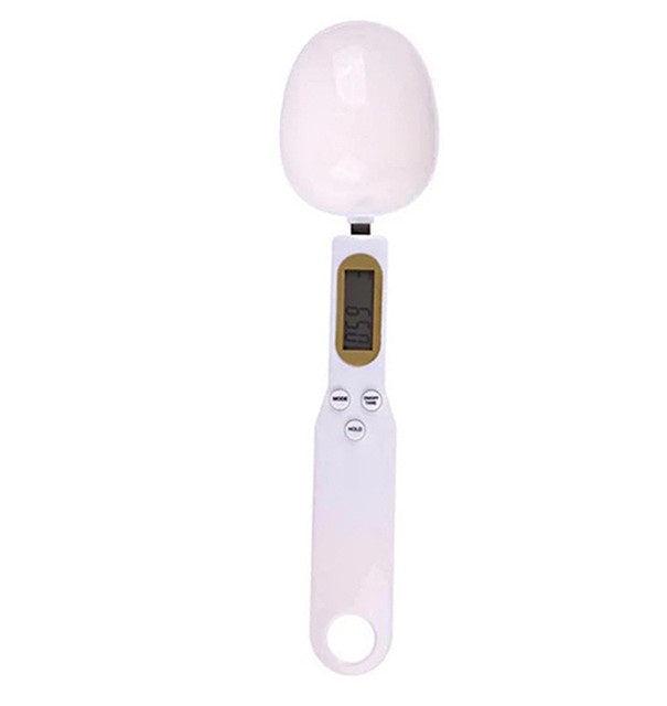 Digital Measuring Spoon Scale - Precision Kitchen Accessories Tool Perfect for Cooking & Baking Holds Upto 500g