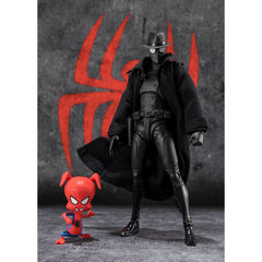 TAMASHII NATIONS - Spider-Man: Across the Spider-Verse Spider-Man Noir and Spider-Ham S.H.Figuarts Action Figure 2-Pack