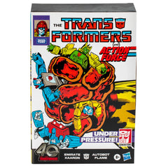 Transformers Generations 40th Anniversary Comic Edition Autobot Flame & Emirate Xaaron Action Figures