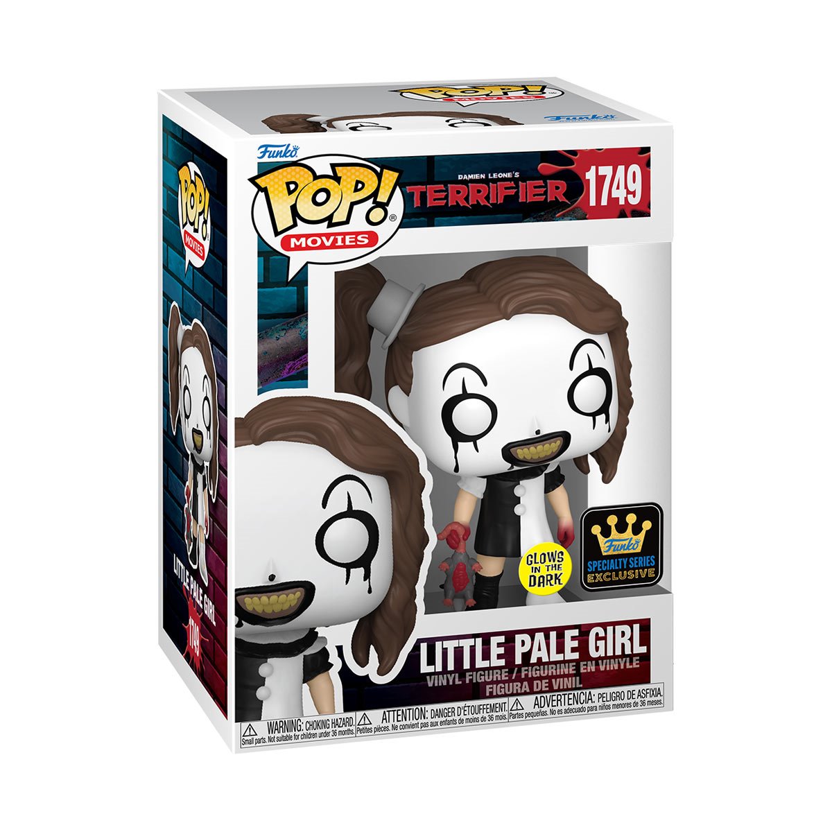 Pop! Movies: Terrifier - Specialty Series Little Pale Girl (Glow-in-the-Dark)