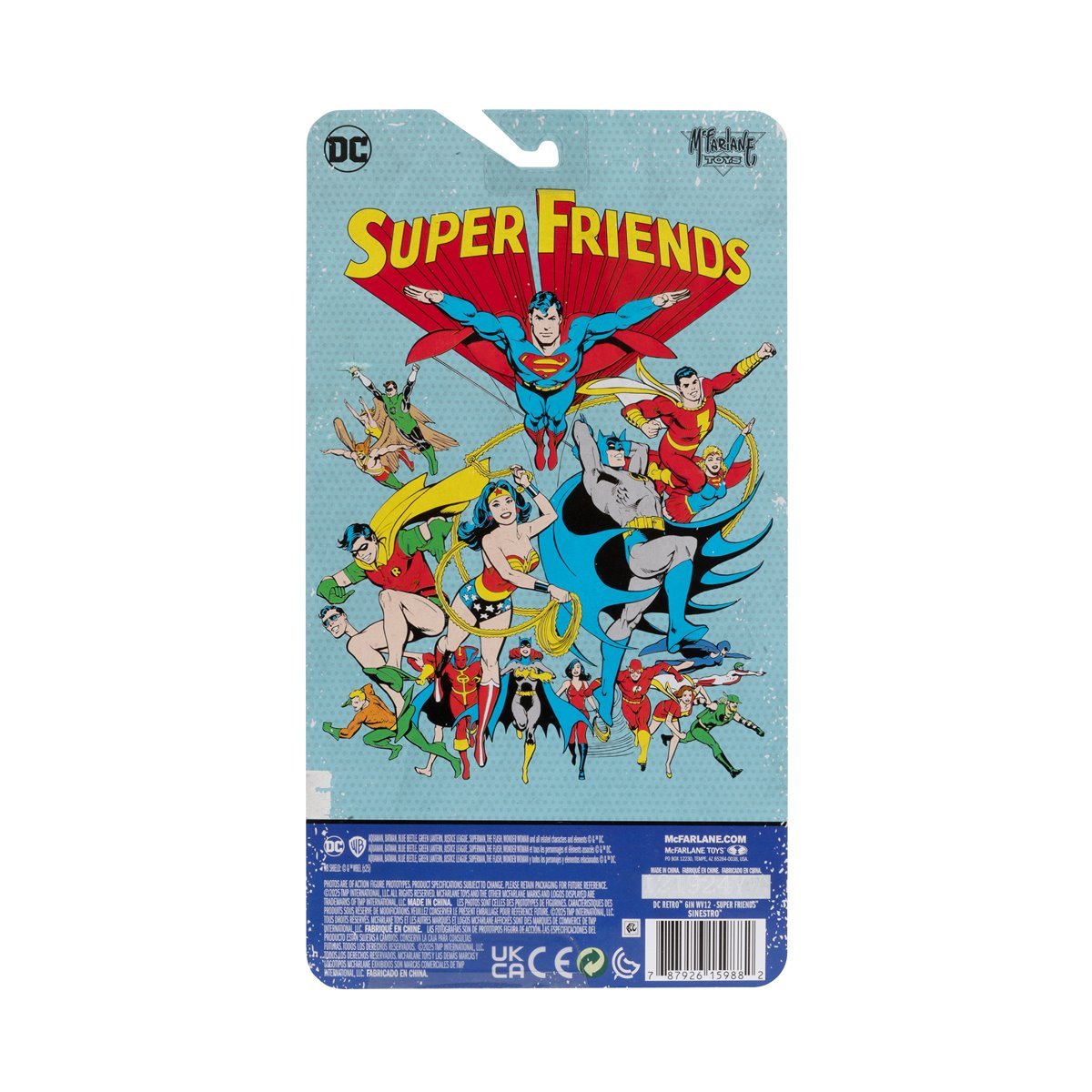 [Pre-Order] McFarlane Toys - DC Retro Super Friends Sinestro 6-Inch Scale Action Figure