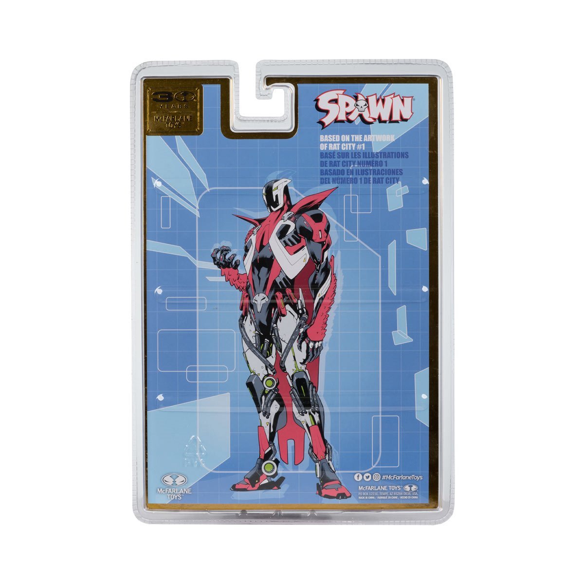 McFarlane Toys - The Deviant Spawn Rat City 30th Anniversary Action Figure