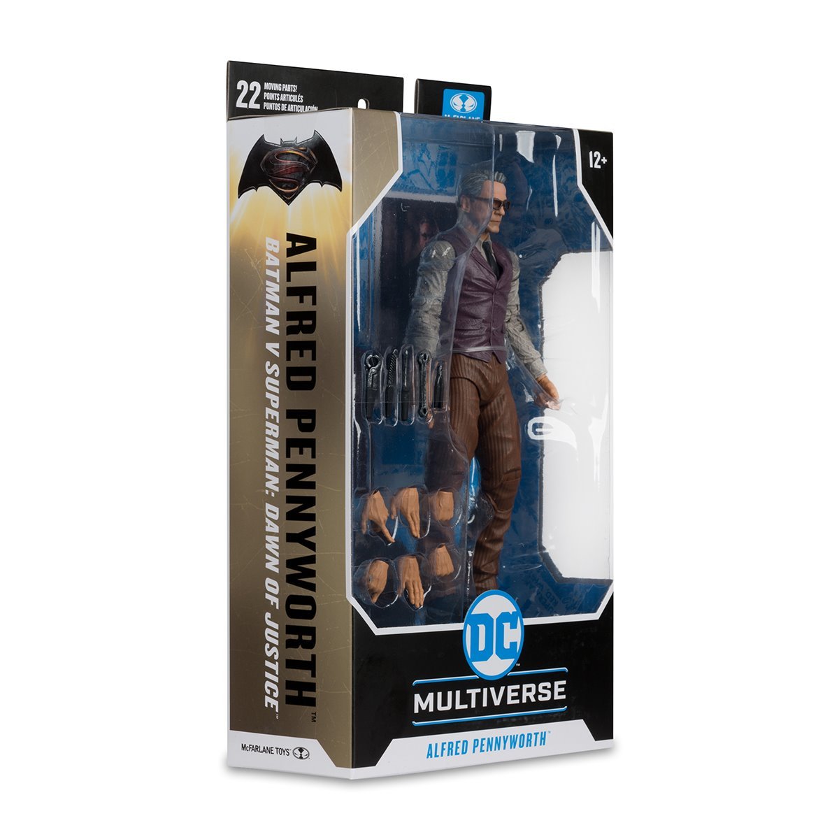 McFarlane Toys - DC Multiverse Batman Theatrical Alfred Pennyworth Batman v Superman: Dawn of Justice 7-Inch Scale Action Figure