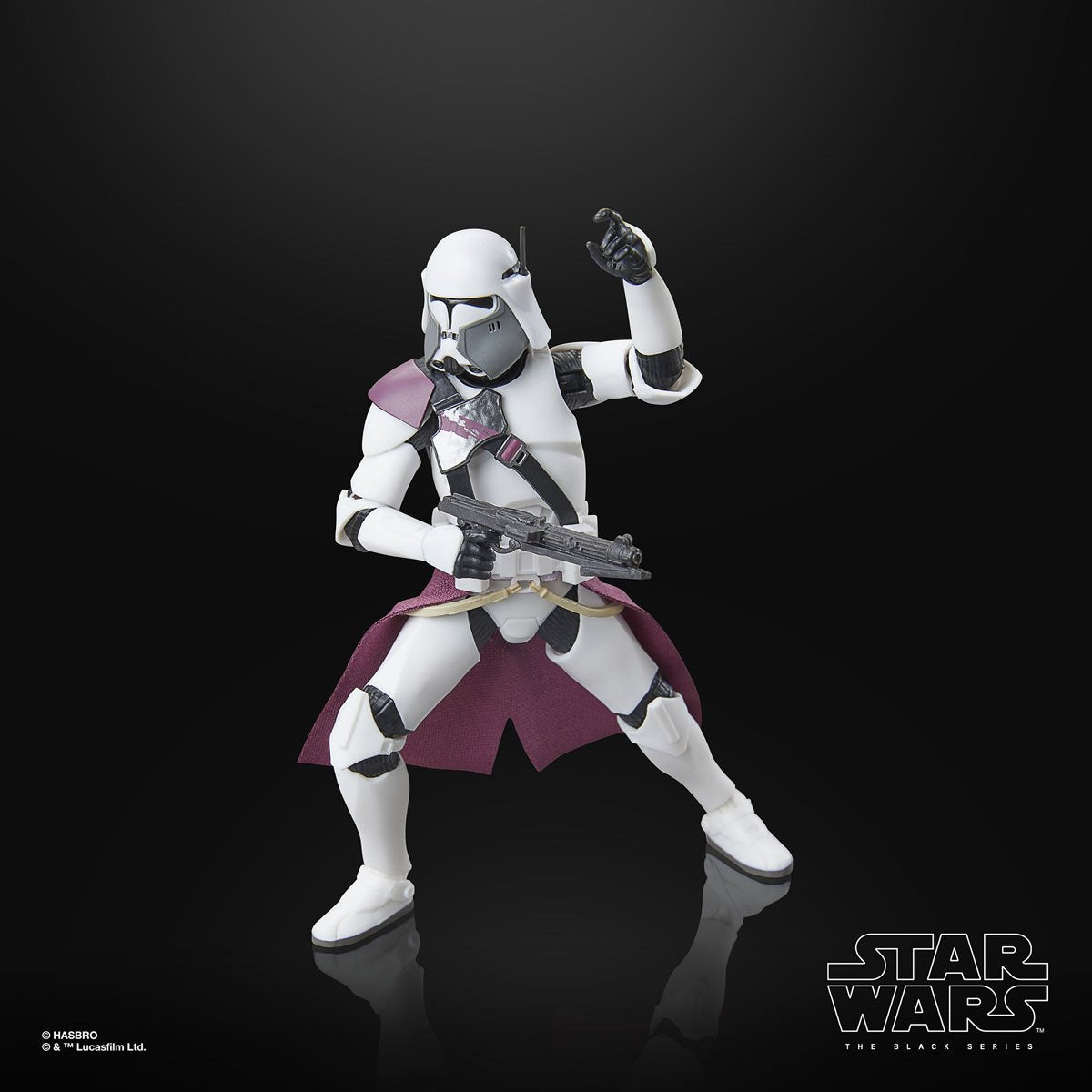 Star Wars The Black Series Clone Commander Bacara Acton Figure